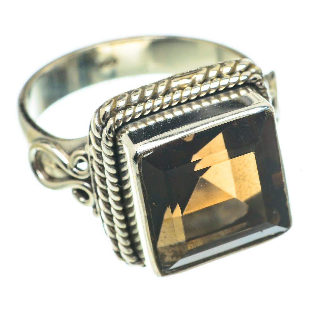 Smoky Quartz Rings handcrafted by Ana Silver Co - RING63791