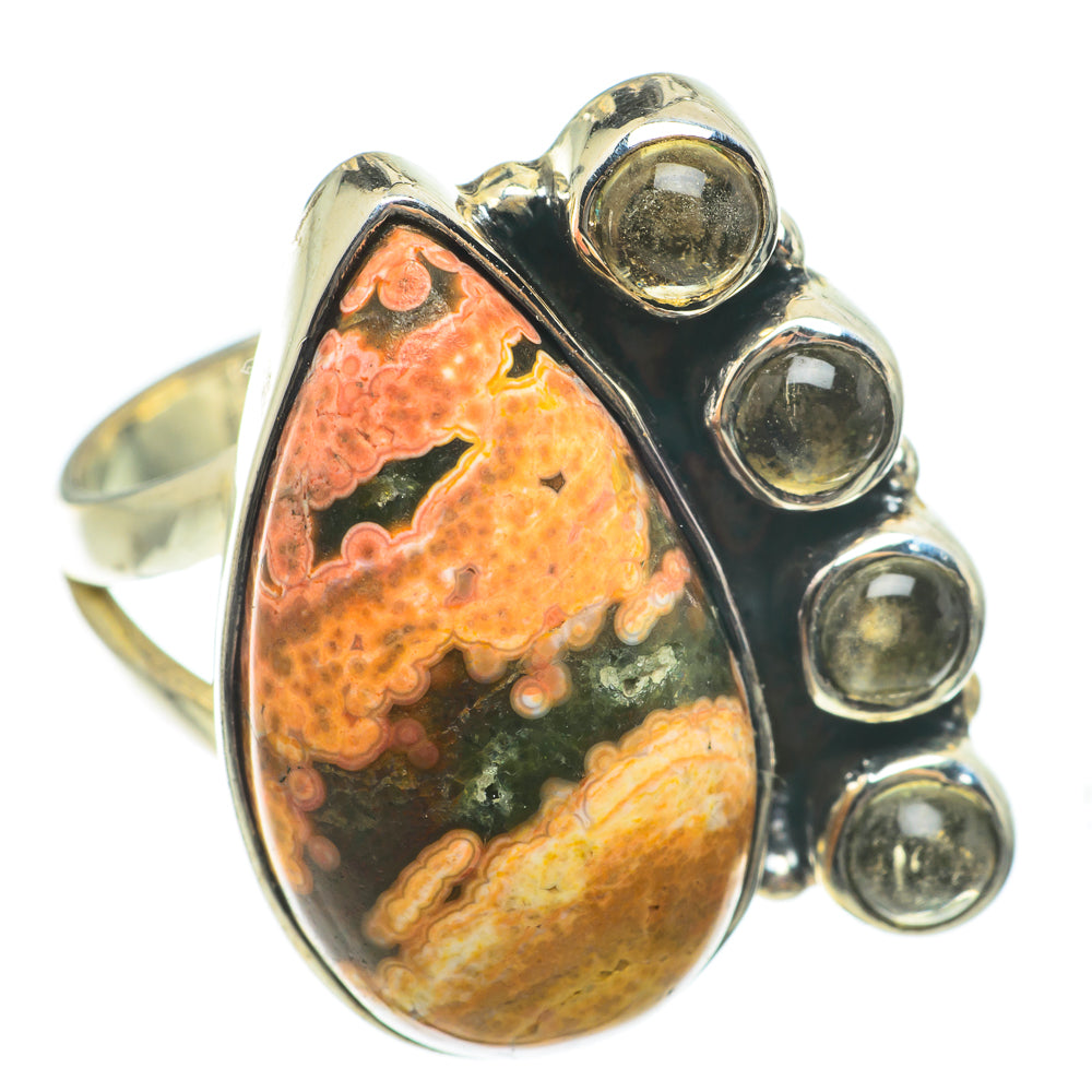 Ocean Jasper Rings handcrafted by Ana Silver Co - RING63792