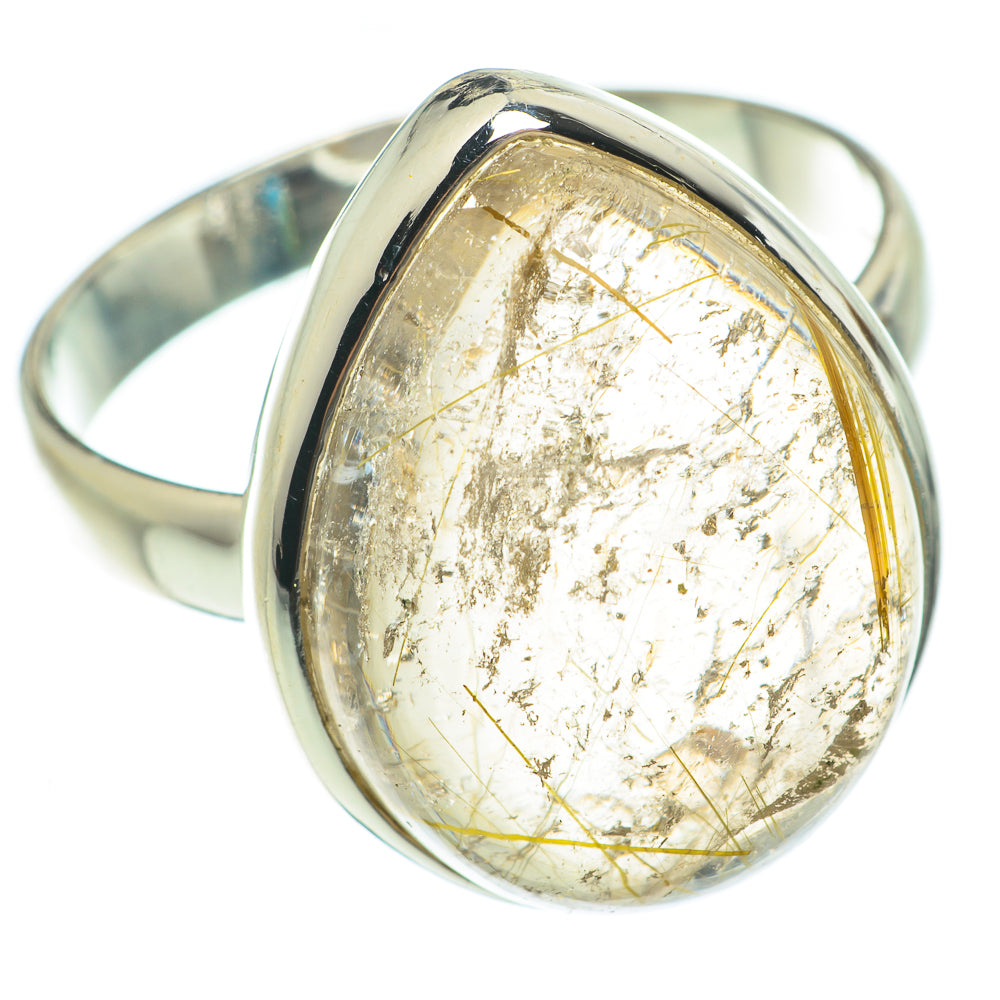 Rutilated Quartz Rings handcrafted by Ana Silver Co - RING63798