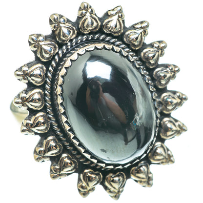 Hematite Rings handcrafted by Ana Silver Co - RING63810