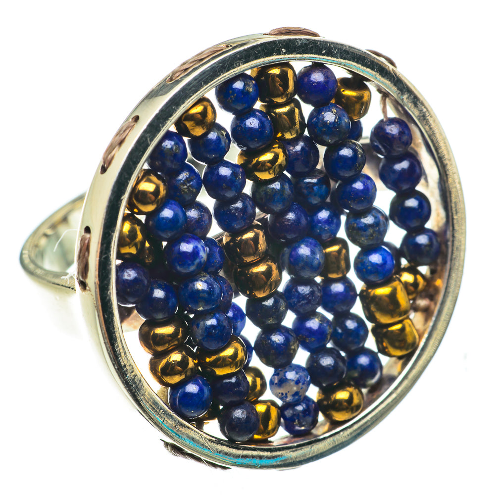 Lapis Lazuli Rings handcrafted by Ana Silver Co - RING63813