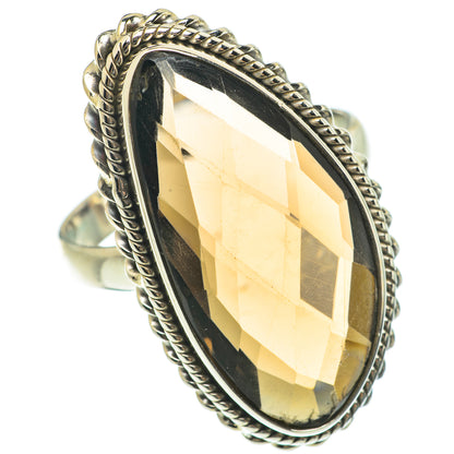Smoky Quartz Rings handcrafted by Ana Silver Co - RING63822