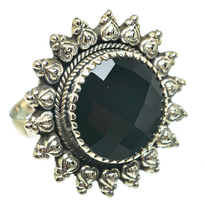 Black Onyx Rings handcrafted by Ana Silver Co - RING63836