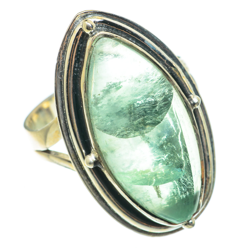 Green Fluorite Rings handcrafted by Ana Silver Co - RING63844