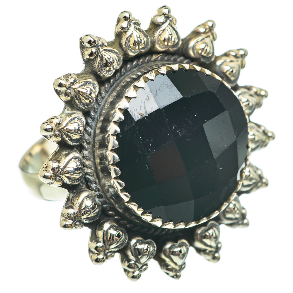 Black Onyx Rings handcrafted by Ana Silver Co - RING63860