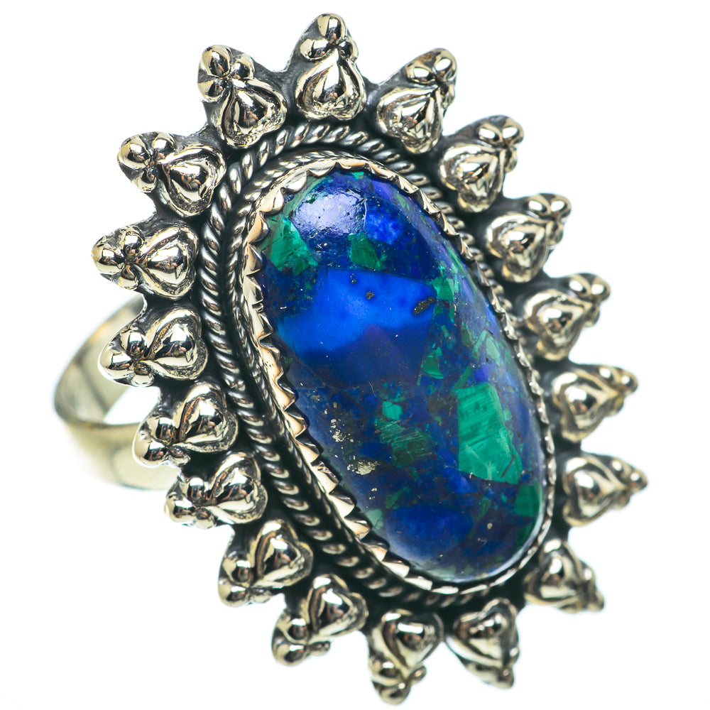 Azurite Rings handcrafted by Ana Silver Co - RING63865