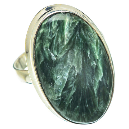 Seraphinite Rings handcrafted by Ana Silver Co - RING63875