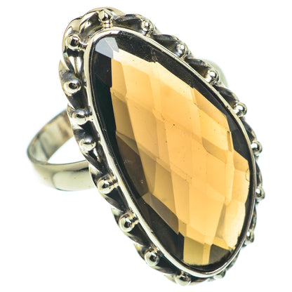 Smoky Quartz Rings handcrafted by Ana Silver Co - RING63876