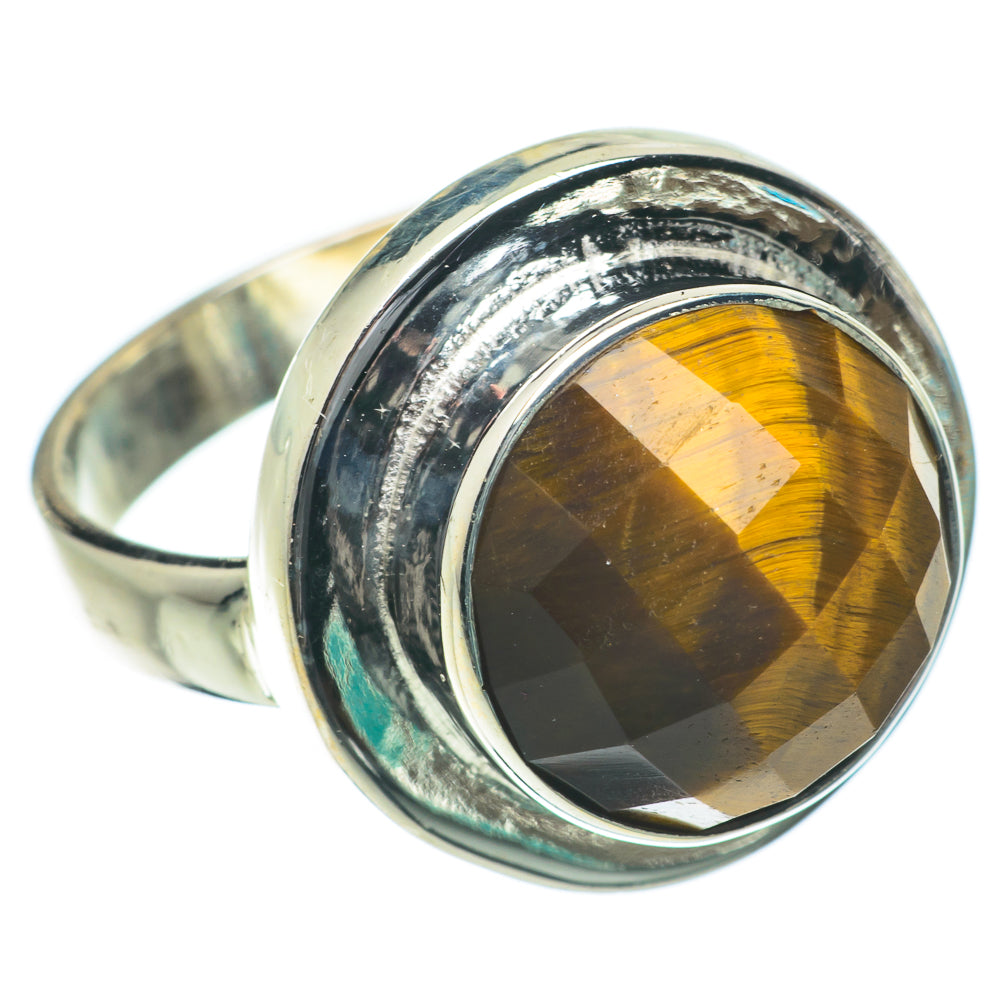 Tiger Eye Rings handcrafted by Ana Silver Co - RING63887
