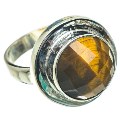 Tiger Eye Rings handcrafted by Ana Silver Co - RING63887