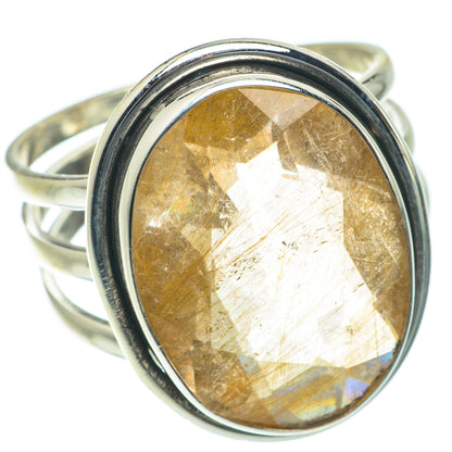 Rutilated Quartz Rings handcrafted by Ana Silver Co - RING63896