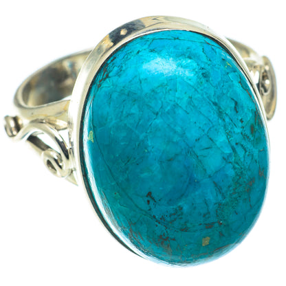 Chrysocolla Rings handcrafted by Ana Silver Co - RING63907