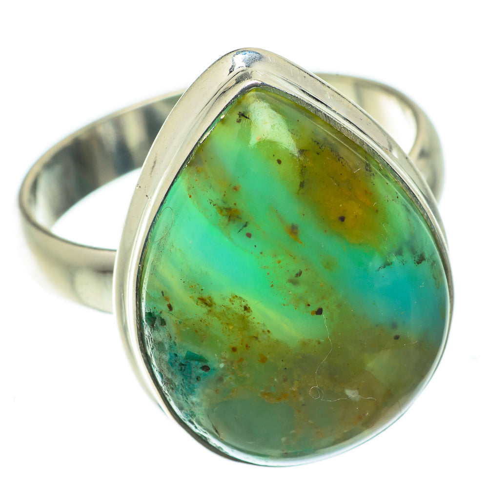 Peruvian Opal Rings handcrafted by Ana Silver Co - RING63908