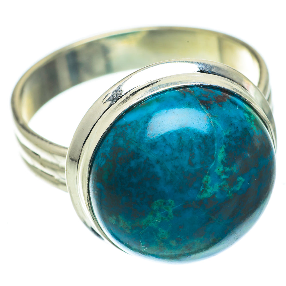Chrysocolla Rings handcrafted by Ana Silver Co - RING63909