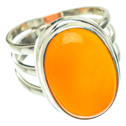 Carnelian Rings handcrafted by Ana Silver Co - RING63915