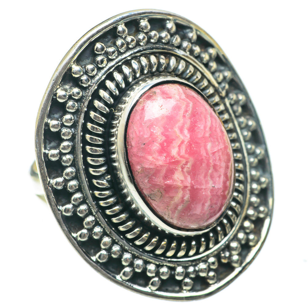 Rhodochrosite Rings handcrafted by Ana Silver Co - RING63916