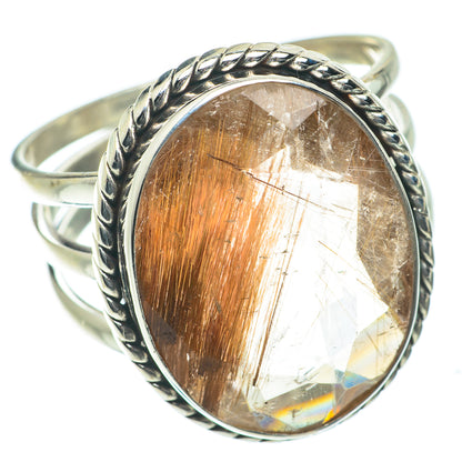 Rutilated Quartz Rings handcrafted by Ana Silver Co - RING63920