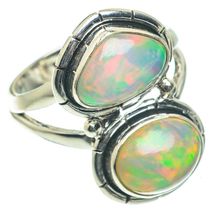 Ethiopian Opal Rings handcrafted by Ana Silver Co - RING63929