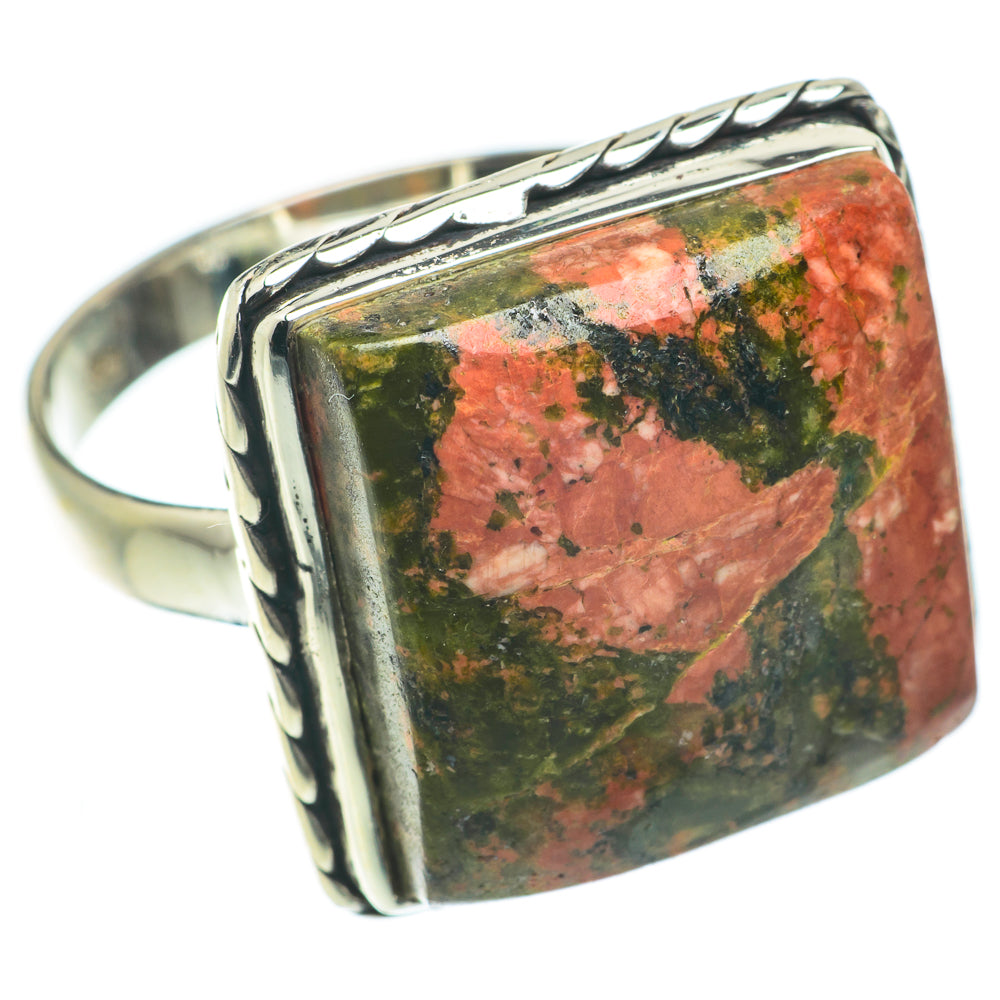 Unakite Rings handcrafted by Ana Silver Co - RING63935
