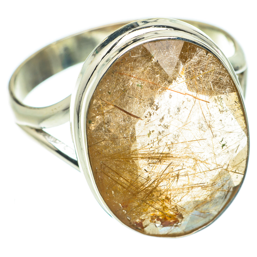 Rutilated Quartz Rings handcrafted by Ana Silver Co - RING63945