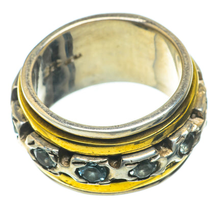 Blue Topaz Rings handcrafted by Ana Silver Co - RING63946