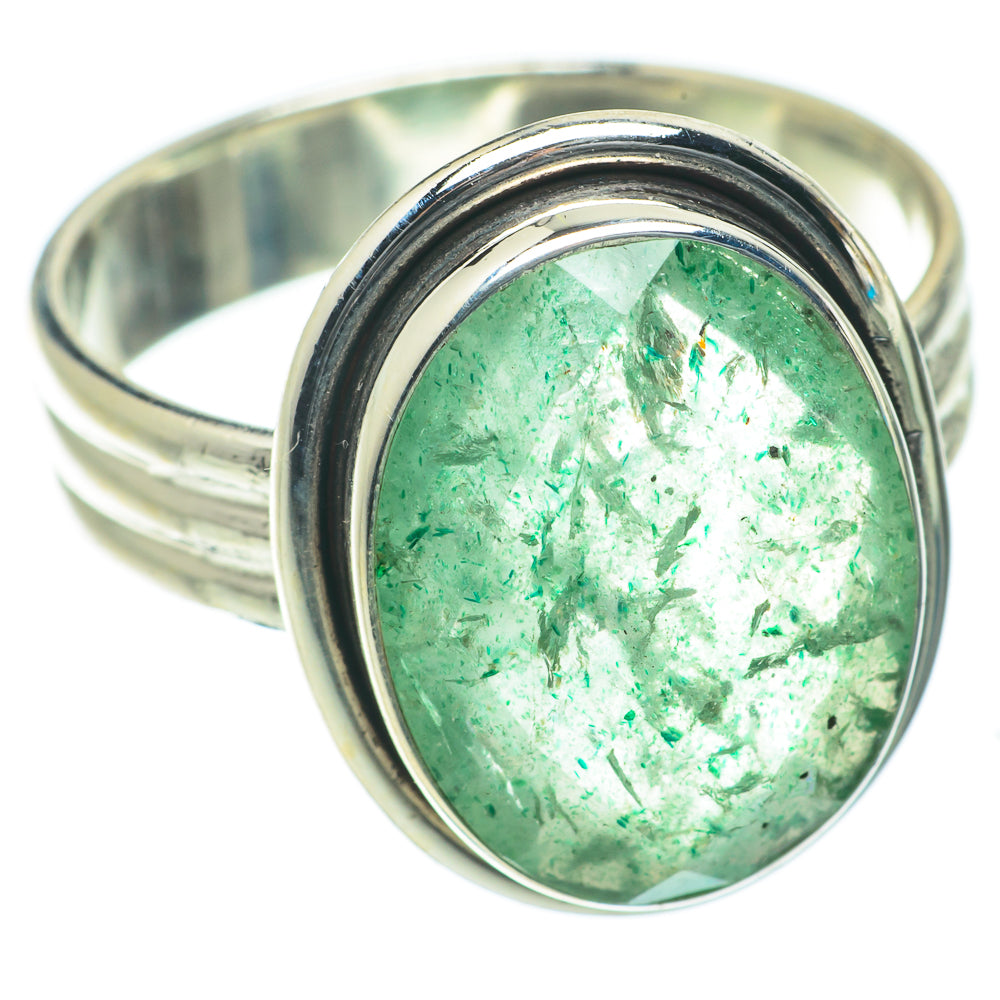 Green Aventurine Rings handcrafted by Ana Silver Co - RING63952