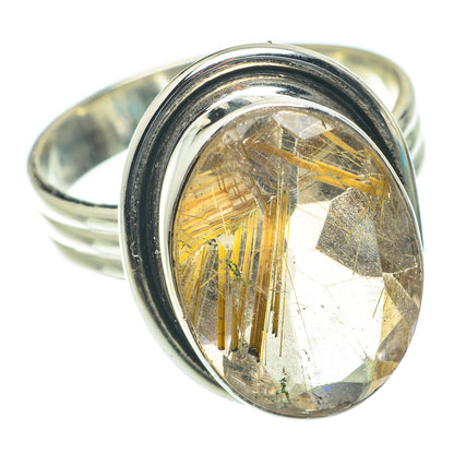 Rutilated Quartz Rings handcrafted by Ana Silver Co - RING63962