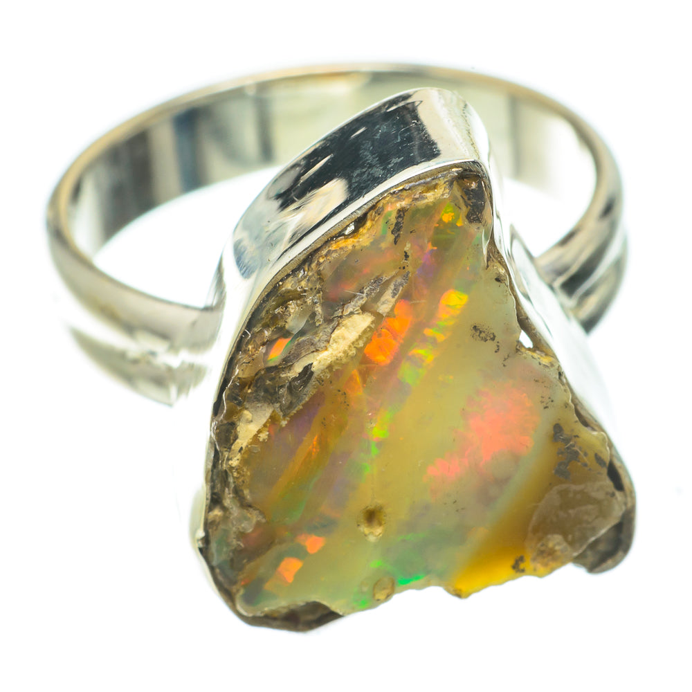 Ethiopian Opal Rings handcrafted by Ana Silver Co - RING63966