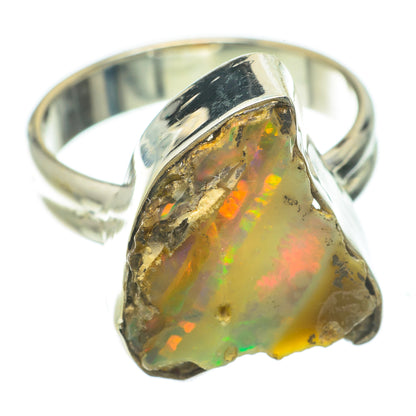 Ethiopian Opal Rings handcrafted by Ana Silver Co - RING63966