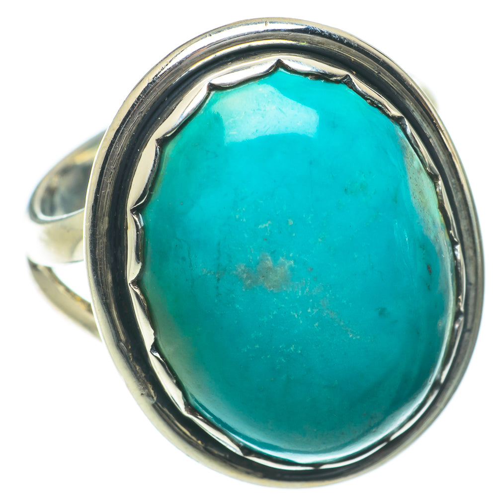 Tibetan Turquoise Rings handcrafted by Ana Silver Co - RING63969