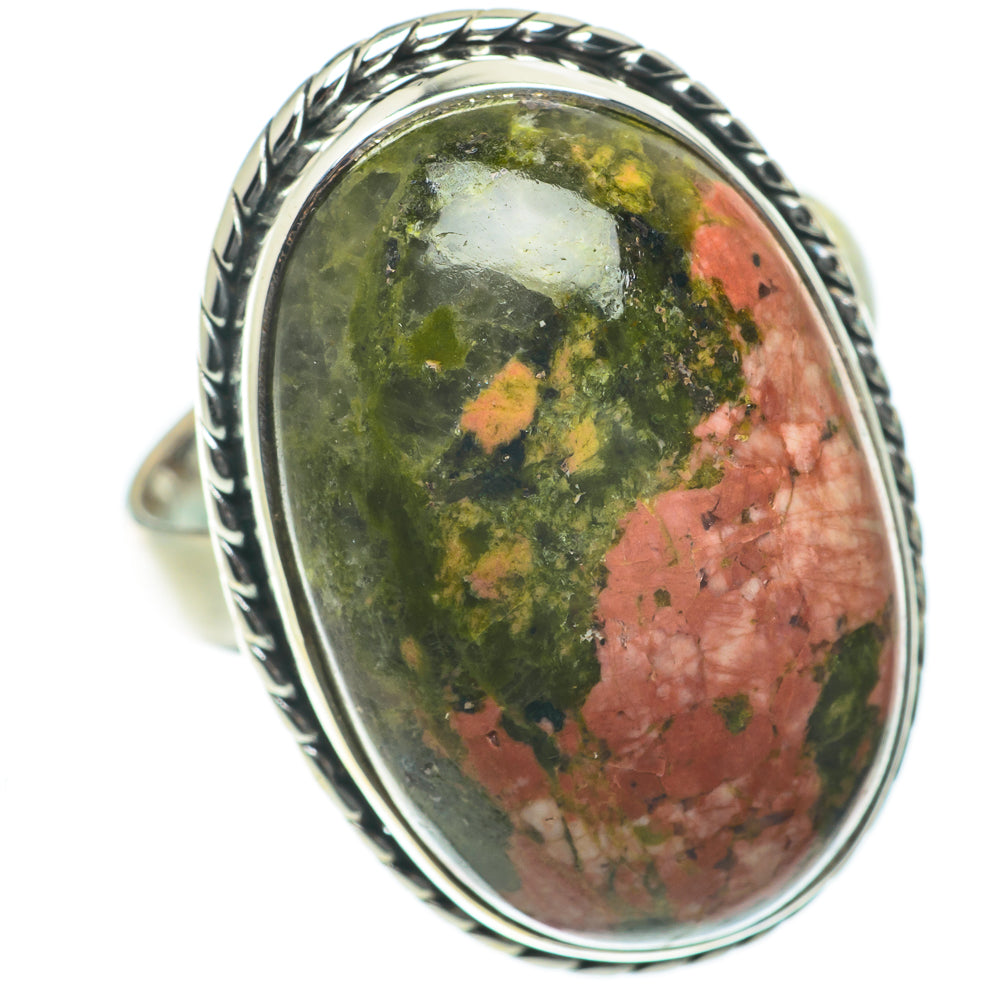 Unakite Rings handcrafted by Ana Silver Co - RING63974