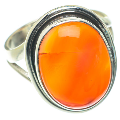Carnelian Rings handcrafted by Ana Silver Co - RING63978