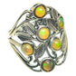 Ethiopian Opal Rings handcrafted by Ana Silver Co - RING63982