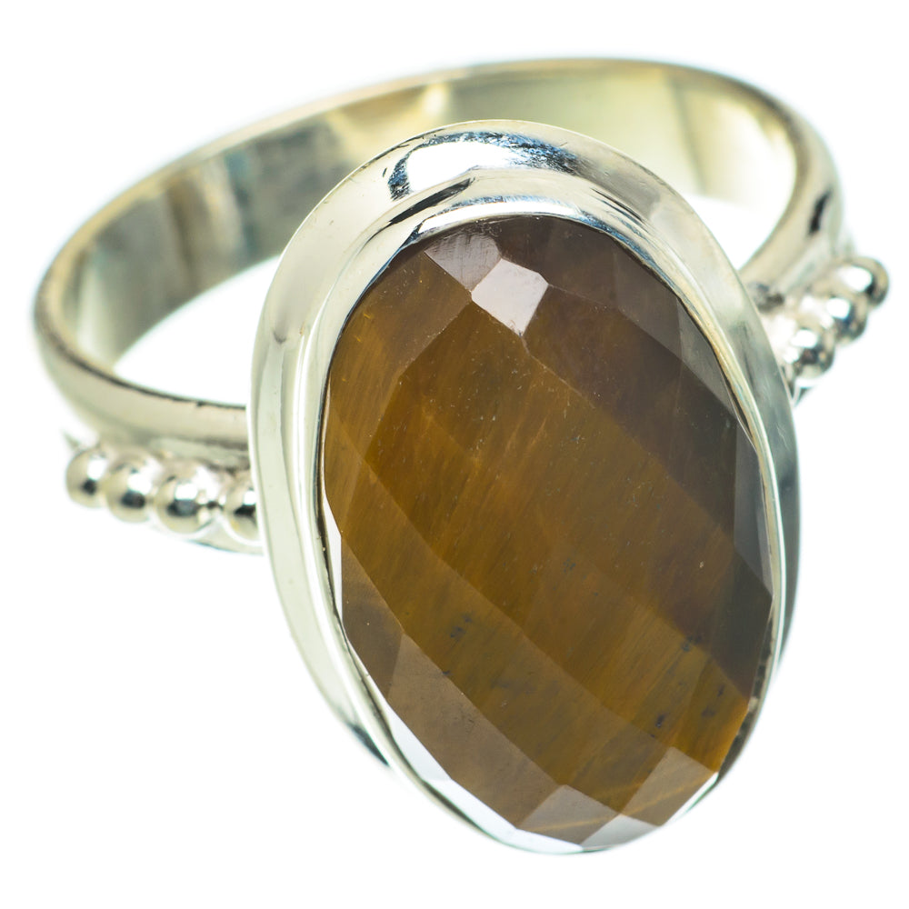Tiger Eye Rings handcrafted by Ana Silver Co - RING63989
