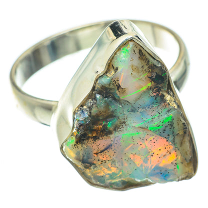 Ethiopian Opal Rings handcrafted by Ana Silver Co - RING63993