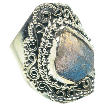 Labradorite Rings handcrafted by Ana Silver Co - RING63996