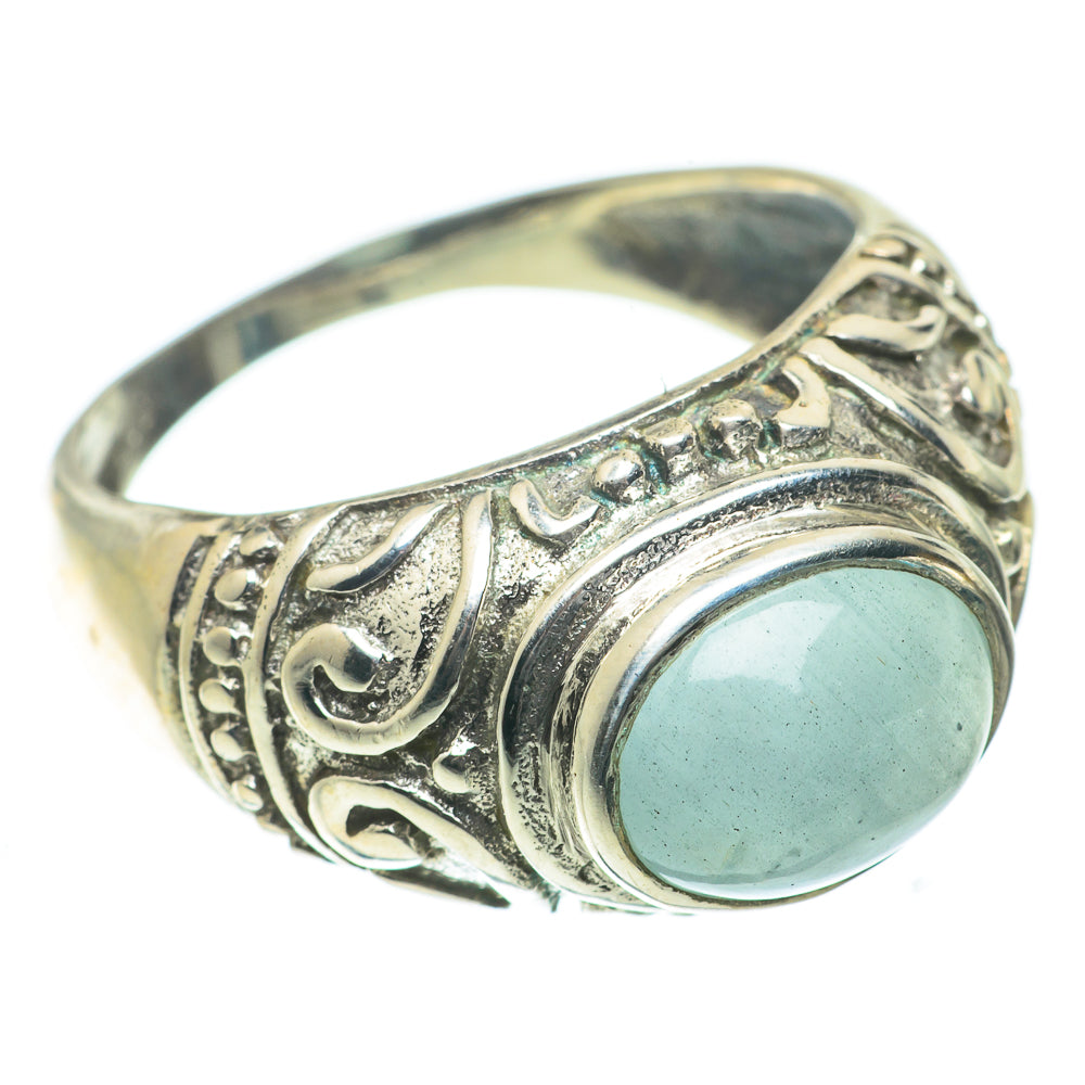 Aquamarine Rings handcrafted by Ana Silver Co - RING63998