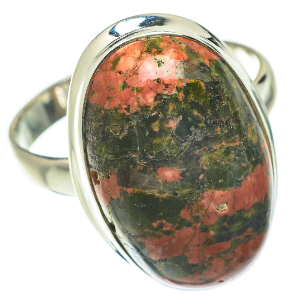 Unakite Rings handcrafted by Ana Silver Co - RING64000
