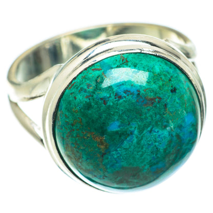 Chrysocolla Rings handcrafted by Ana Silver Co - RING64012