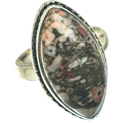Pinolith Jasper Rings handcrafted by Ana Silver Co - RING64015