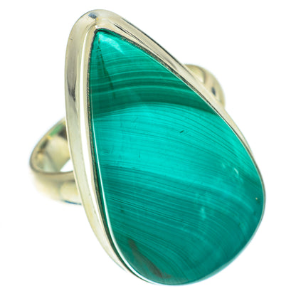 Malachite Rings handcrafted by Ana Silver Co - RING64025
