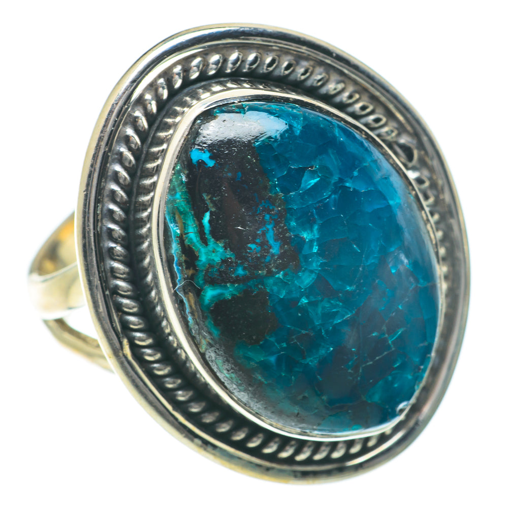 Shattuckite Rings handcrafted by Ana Silver Co - RING64035