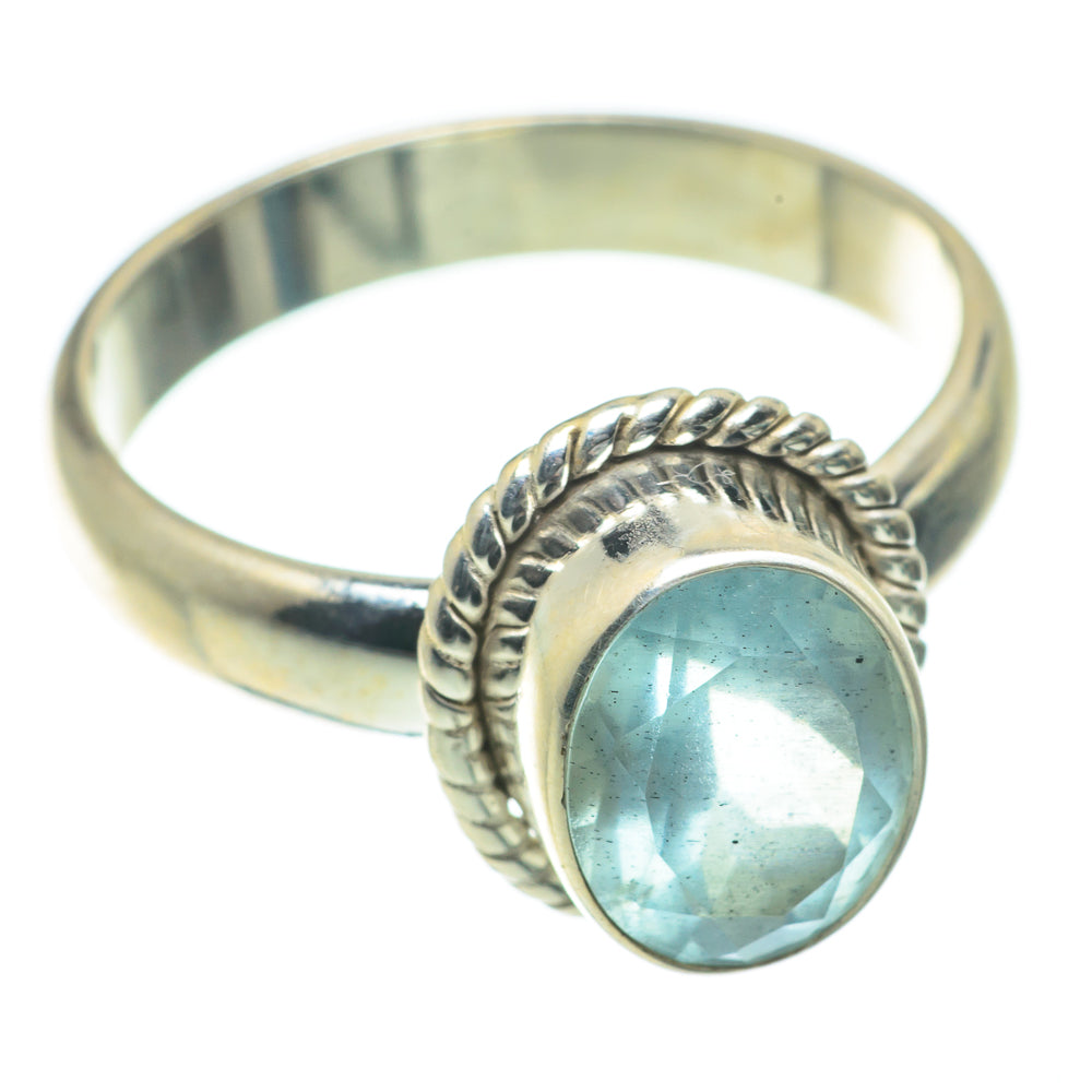 Aquamarine Rings handcrafted by Ana Silver Co - RING64036