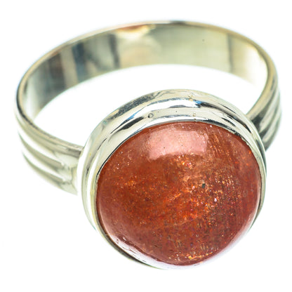 Sunstone Rings handcrafted by Ana Silver Co - RING64037