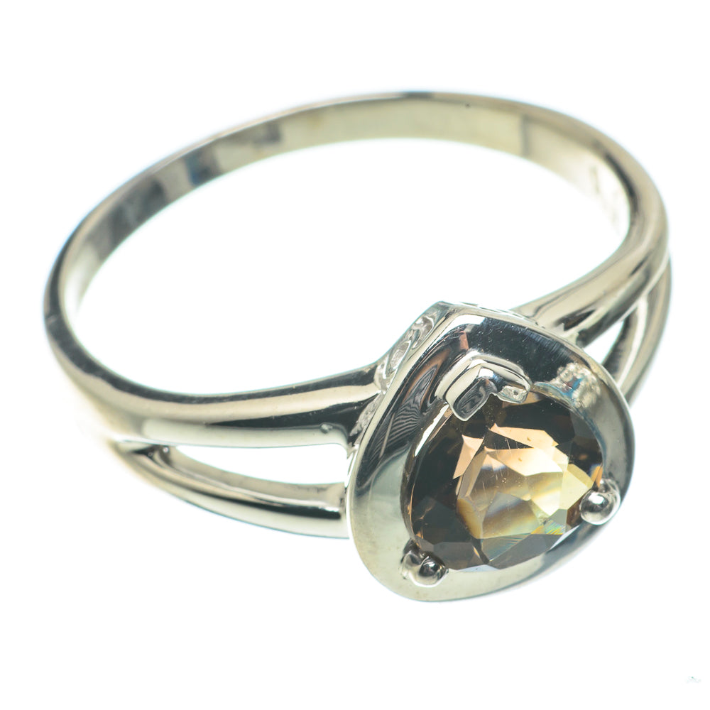 Smoky Quartz Rings handcrafted by Ana Silver Co - RING64039