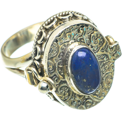 Lapis Lazuli Rings handcrafted by Ana Silver Co - RING64046