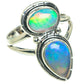 Ethiopian Opal Rings handcrafted by Ana Silver Co - RING64051