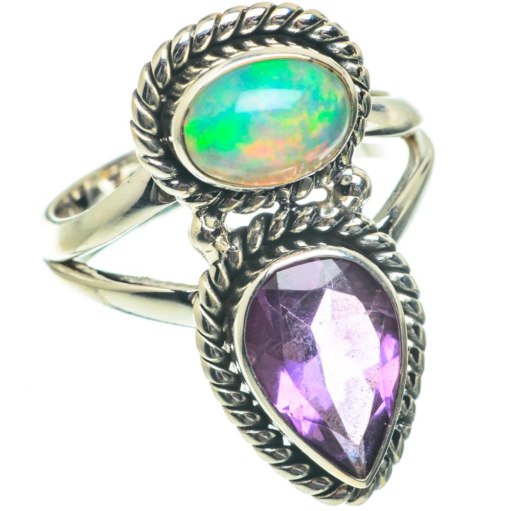 Amethyst Rings handcrafted by Ana Silver Co - RING64053