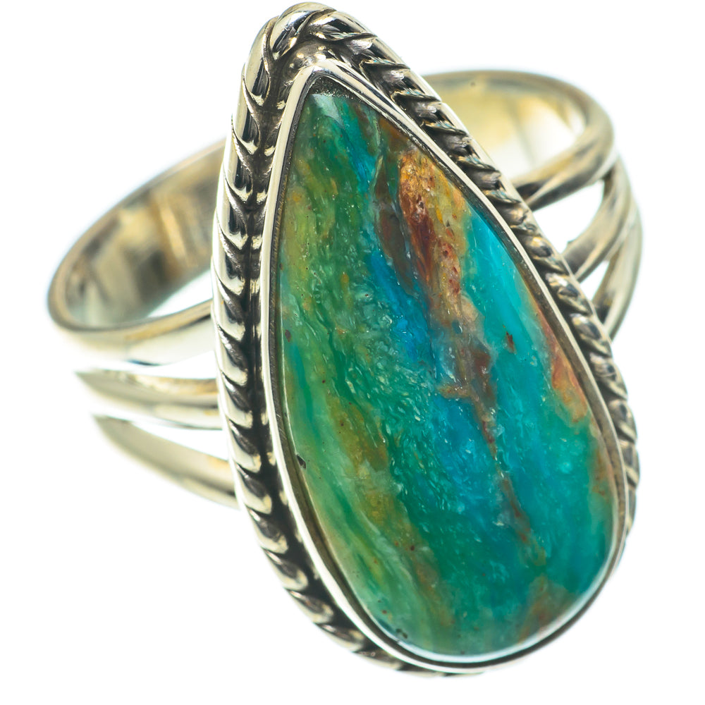 Peruvian Opal Rings handcrafted by Ana Silver Co - RING64066