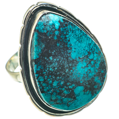 Tibetan Turquoise Rings handcrafted by Ana Silver Co - RING64107
